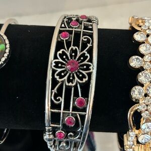 Paparazzi "Prairie Musical" red hinge bracelet